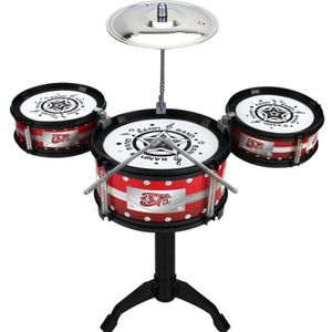 Draadloze Instrument Speelgoed Voor Meisjes Jongen Baby Klassieke Jazz Drum Drum Kinderen Muzikale Kids Party Lied