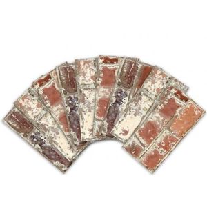 9Pcs 20X10Cm Marmeren Textuur Waterdicht Tegel Sticker Diy Huis Vloer Muur Decor