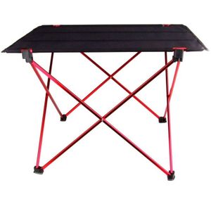 Draagbare Opvouwbaar Opvouwbare Tafel Bureau Camping Outdoor Picknick 6061 Aluminium Ultra-Licht