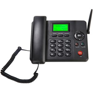 Vaste Draadloze Telefoon Desktop Telefoon Ondersteuning Gsm 850/900/1800/1900Mhz Dual Sim-kaart 2G draadloze Telefoon Met Antenne Radio
