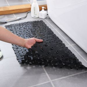 70Cm * 36Cm Cobblestone Badkamer Antislip Vloermat Pvc Badkamer Baden Massage Mat Rechthoekige Douche Imitatie stenen Vloer Mat