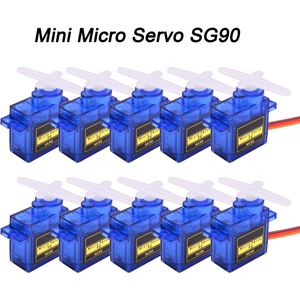 5 Pcs/10 Pcs/20 Pcs/50 Pcs/100 Pcs/200 Pcs Lot SG90 sg 90 9G Mini Micro Servo Voor Rc 250 450 Helicopter Vliegtuig Auto Rc