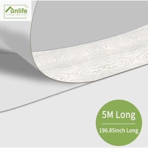 Funlife®Zilver Zand Houten Vloer Sticker Waterdicht Peel Stick Keuken Badkamer Stairway Verwijderbare Self-Garenloos Trap Stickers