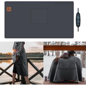 Usb Elektrische Deken Oververhitting Bescherming 3 Hevels Verstelbare Been Cover Elektrische Deken 5V Verwarmde Voet Gooit