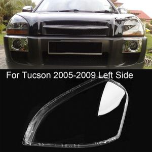 Auto Linksvoor Koplamp Clear Lens Cover Lampenkap Shell Cover Voor Hyundai Tucson 2005