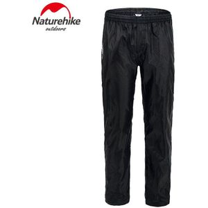 Naturehike Vouwen Regendicht Broek Over Broek Mannen Waterdicht Winddicht Elastische Taille Regen Broek Met Dubbele Ritsen