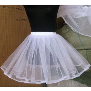 Wit Ballet Halloween Petticoat Tulle Ruffle Klittenband Haak Band Roze Korte Zwarte Crinoline Bridal Petticoats Lady Onderrok