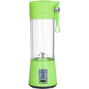 380Ml 4/6 Blades Draagbare Elektrische Fruit Juicer Usb Multifunctionele Smoothie Maker Blender Machine Sport Fles Sap Cup