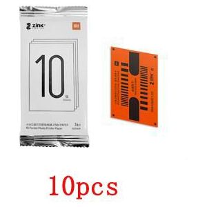 Originele Xiaomi Zink Pocket Printer Papier Zelfklevend Photo Print 10/20/50 Vellen Voor Xiaomi 3-Inch mini Pocket Photo Printer