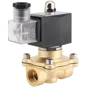 Hoge Prestaties 1/2 Inch Ac 220V 2W Plein Coil Zuiver Koper Direct Magneetventiel Elektromagnetische Klep Voor tuin Water