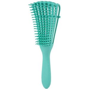 1 Stuks Detangling Borstel Voor Krullend Haar Antislip Rubber Octopus Haar Borstel Kam Hoofdhuid Massage Borstels Badkamer Accessoires