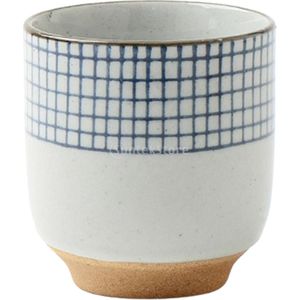 Keramische Kopjes Traditionele Aardewerk Japanse Yunomi Theekopjes Handwerk Porselein Mokken Gietijzer Voor Set Soep Met Handgrepen Servies