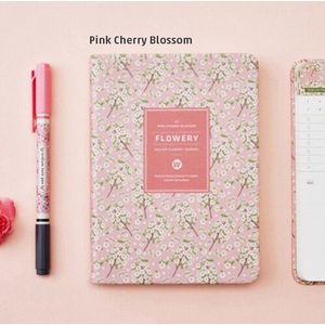 Koreaanse Kawaii A6 Schema Vintage Jaarlijks Dagboek Wekelijkse Maandelijkse Dagelijkse Planner Bloem Organizer Papier Notebook School Agenda Supply