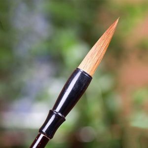 Schrijven Borstels Traditionele Kalligrafie Pen Borstel Set Wezel Haar Kleine Reguliere Script Handschrift Borstels 3 stks