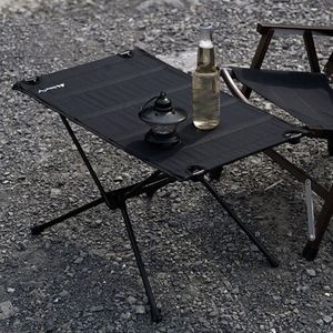 Lichtgewicht Inklapbare Aluminium Draagbare Roll Up Outdoor Opvouwbare Camping Tafel Patio Opvouwbare Picknick Tafel