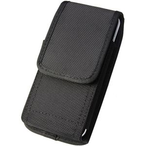 Casual Nylon Mobiele Telefoon Taille Tas Haak Loop Holster Gsm Pouch Cover Voor Iphone Samsung Xiaomi Huawei Accessoires