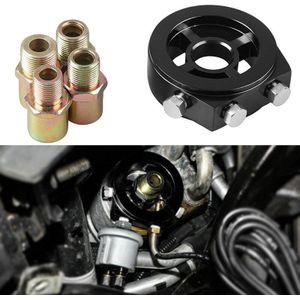 Olie Druk Gauge Filter Sandwich Adapter Plaat Voor 1/8 Npt Temperatuur Sensor
