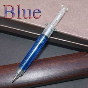 Pen 200 pcs 0.7mm Stalen Pen Spuit Magische Balpen Blauwe inkt Student Kantoorbenodigdheden Toy pen