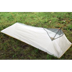 250G Ultralight Outdoor 4 seizoenen mesh tent Camping Tent Enkele Persoon Lichaam Binnenste Tent Vents klamboe voor vissen toeristische