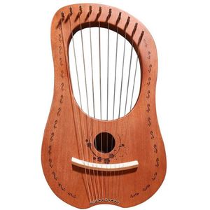 Lier Harp 10 String Harp Draagbare Kleine Harp Met Duurzaam String Muziekinstrument Stabiele Geluidskwaliteit Harp