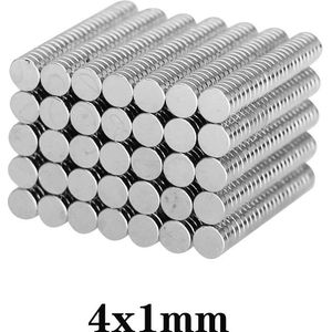 100 ~ 5000 Stuks 4X1 Mm Mini Kleine Ronde Magneten 4Mm X 1 Mm N35 Neodymium Magneet sterke Dia 4X1 Mm Permanente Ndfeb Magneten Disc 4*1 Mm