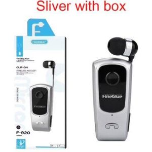 Fineblue F920 Oortelefoon Bluetooth-Compatibel Lotus Met Draad Draadloze Clip Op Headset Oortelefoon Handsfree Oordopjes Voor Telefoon F990
