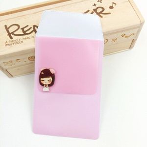 Leuke Cartoon Verpleegkundige Etui Doctor Pocket Milieubescherming Pvc Leafproof Pen Zak Kantoorbenodigdheden