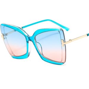 46507 Cat Eye Vierkante Brand Zonnebril Mannen Vrouwen Shades UV400 Vintage Bril