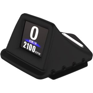 AP-1 Auto Hud Head Up Display Digitale Gps Snelheidsmeter Kilometerteller Met Toerental Alarm