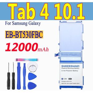 Tablet Batterij Voor Samsung Galaxy Tab 4 10.1 ""SM-T530 SM-T531 SM-T533 SM-T535 SM-T537 P5220 EB-BT530FBC EB-BT530FBE + Gereedschap