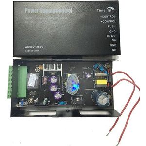 DC12V 5A Toegangscontrole Voeding Transformator Deur Adapter Covertor Ac 90 ~ 260V Voor Rfid Vingerafdruk Toegangscontrole
