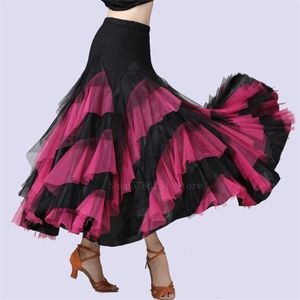 Vrouwen Flamenco Jurk Spaans Ballroom Dans Kostuum Grote Swing Lange Rok Voor Meisjes Mode Podiumpresentatie Concurrentie Jurken