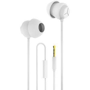 Slapen In-Ear Oortelefoon Zachte Siliconen Headset Lichtgewicht Oortelefoon met Microfoon 3.5mm ruisonderdrukkende Oortelefoon voor telefoon