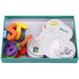 Puzzels Kinderen Grote Matching Puzzel Games Cijfers/Letters Vroeg Leren Card Jigsaw Speelgoed Voor Kinderen Kids Educatief Speelgoed