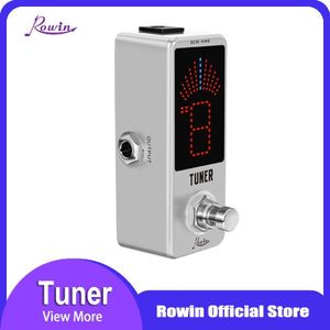 Rowin Mini Chromatische Gitaar Tuner Pedaal Hoge Precisie Tuner Pedaal Hoge Precisie Gitaar Chromatische Tuner Pedaal Ture Bypass