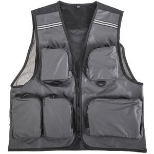 Fotografie Vest Canvas Wandelen Jas wind shield/koellichaam vissen vest Multi-Pocket Outdoor Vissen Vest
