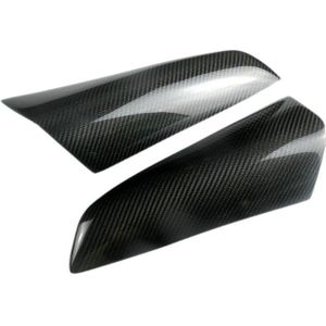 Carbon Fiber Koplampen Wenkbrauw Ooglid Sticker Voor Mercedes Benz G Klasse W463 G500 G55 G63 G65 1990