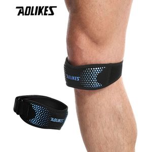 AOLIKES 1PCS Verstelbare Patella Brace Strap Kniebeschermers Knie Ondersteuning Pad Beschermende Sport Gear Basketbal Volleybal Protector