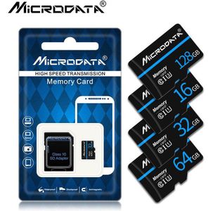 Kwaliteitsborging Microsd Geheugenkaarten 16 Gb 32 Gb 64Gb 128Gb Cartao De Memoria Klasse 10 Micro Sd Kaart tf Card Voor Gratis Adapter
