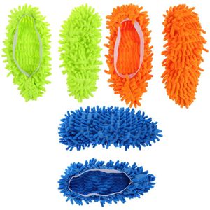 3 paar Microfiber Dust Mop Slippers Multifunctionele Floor Cleaning Lazy Schoen Covers Dust Hair Cleaner Voet Sokken mop Caps A20