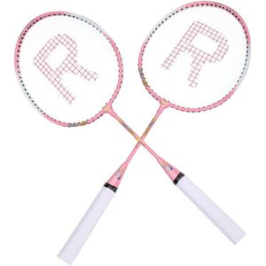 Ferroalloy Duurzaam Anti-Roest Modieuze Cartoon Patroon Badminton Racket Voor Beginner Kids Training