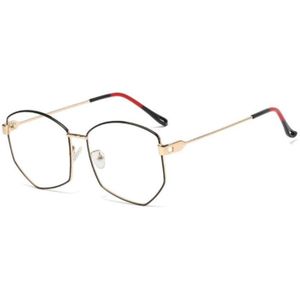 Luxe Brillen Frames Mode Dames Eyewear Rose Gold Frame Bril