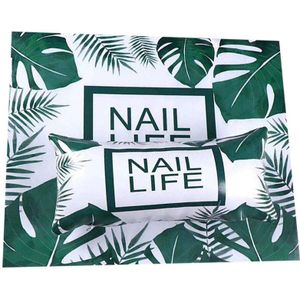 Stijlvolle Mode Nail Art Hand Rest Kussen Zachte Spons Pu Leer Kussen Houder Armleuningen Mat Pad Nagels Manicure Salon Gereedschap