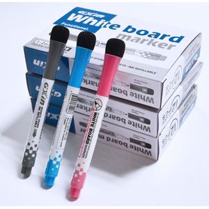12 Pcs Magnetische Whiteboard Marker Pen, droog Uitwisbare Markers Multi Functie Pen Grijs/Roze/Blauw Voor Briefpapier Schoolbenodigdheden