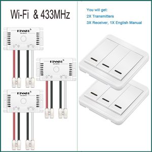220 V 1 Gang TUYA APP Wifi Licht Schakelaar Draadloze Afstandsbediening Domotica Smart Home Lampen Controle Relais Module voor Alexa