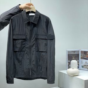 Jas Mannen Techwear Nylon Rits Klassieke Dunne Jas Lente Zomer Casual Sport Windjack Baseball Tops Trendy 0463-4