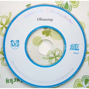 25 discs Minder Dan 0.3% Defect Tarief 225 mb 8 cm Grade EEN Mini Leeg Gedrukt Recordable CD-R Disc