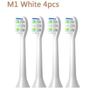 Jimok M1 Kinderen Elektrische Tandenborstel Opzetborstels 4 Stks/partij