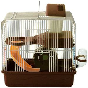 Storey Hamster Kooi Kooi Rat Muis Thuis Huizen Draagbare Luxe 2 Vloeren 3 Kleur Opslag Outdoor Fret Carrier