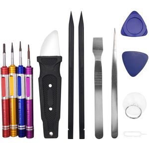 13 In 1 Reparatie Tool Set Mobiele Telefoon Opening Gereedschap Kit Pry Schroevendraaiers Voor Iphone 7 Serie